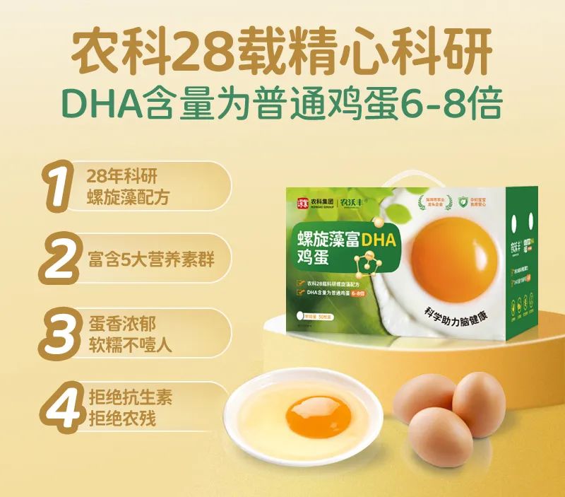 農(nóng)科28載精心科研，螺旋藻配方，高倍DHA的奧妙(圖1)